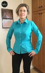 Готовая блуза, работа Ксении Никеенковой